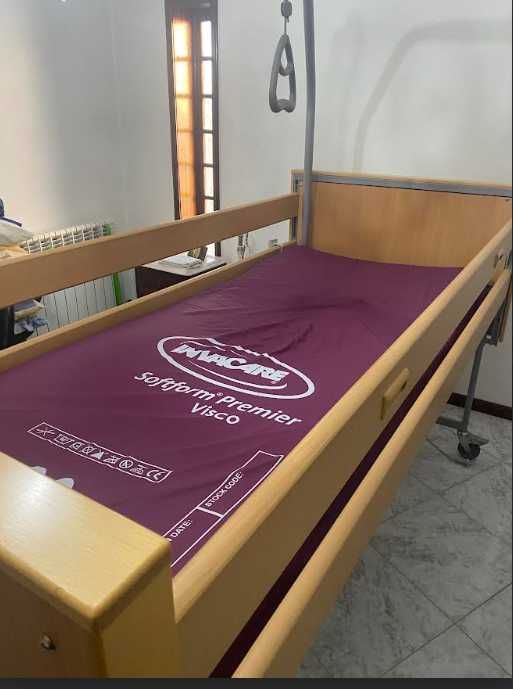 Cama Articulada Elétrica Elevatória -Medley Ergo+Colchão ante escaras.