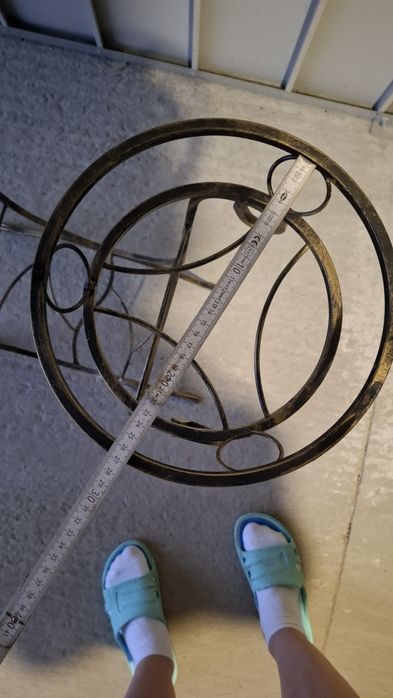 Kwietnik metalowe  2 doniczki