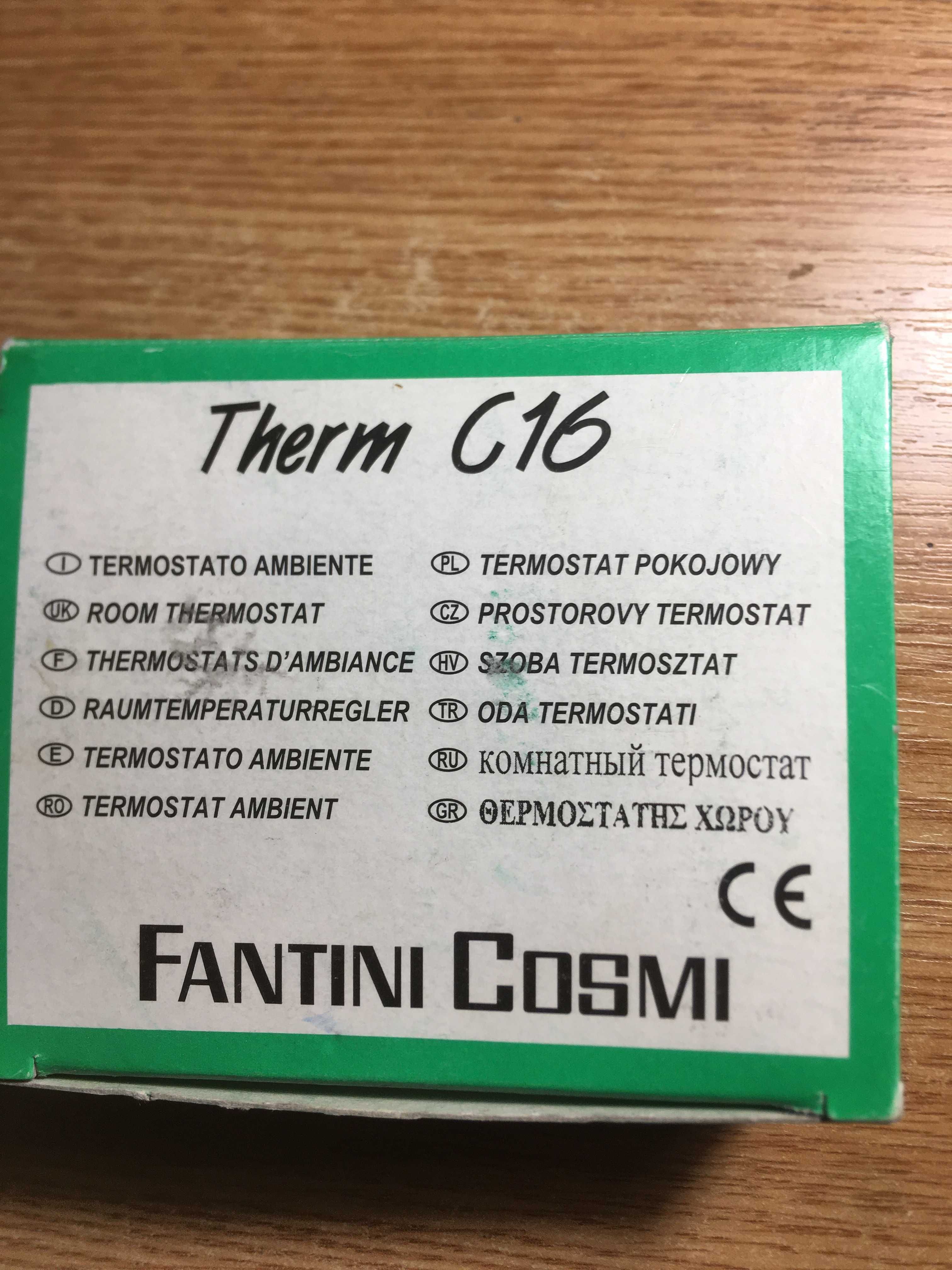 Комнатный терморегулятор Fantini Cosmi C16