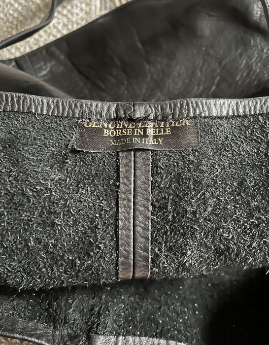 Велика шкіряна сумка