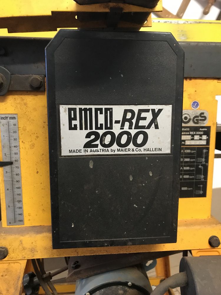 Grubosciowka Emco Rex 2000 1,85 kw 230v Szczytno
