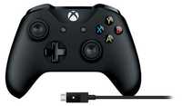 Comando sem fios Xbox One (Consola e PC - Preto)