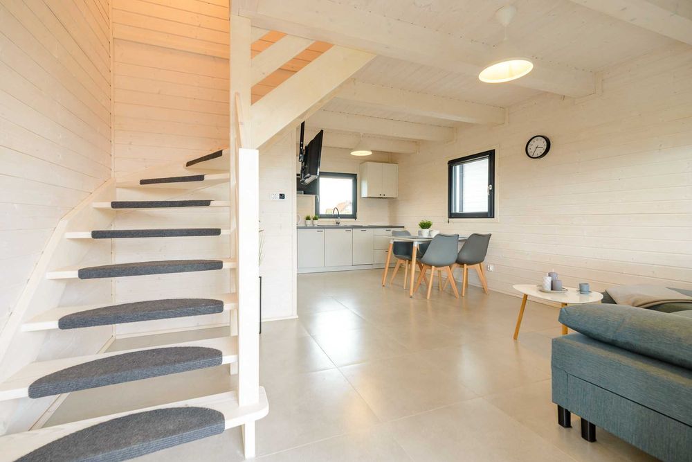 Domki całoroczne nad morzem w Dziwnówku. Ogrzewane. Kominek!