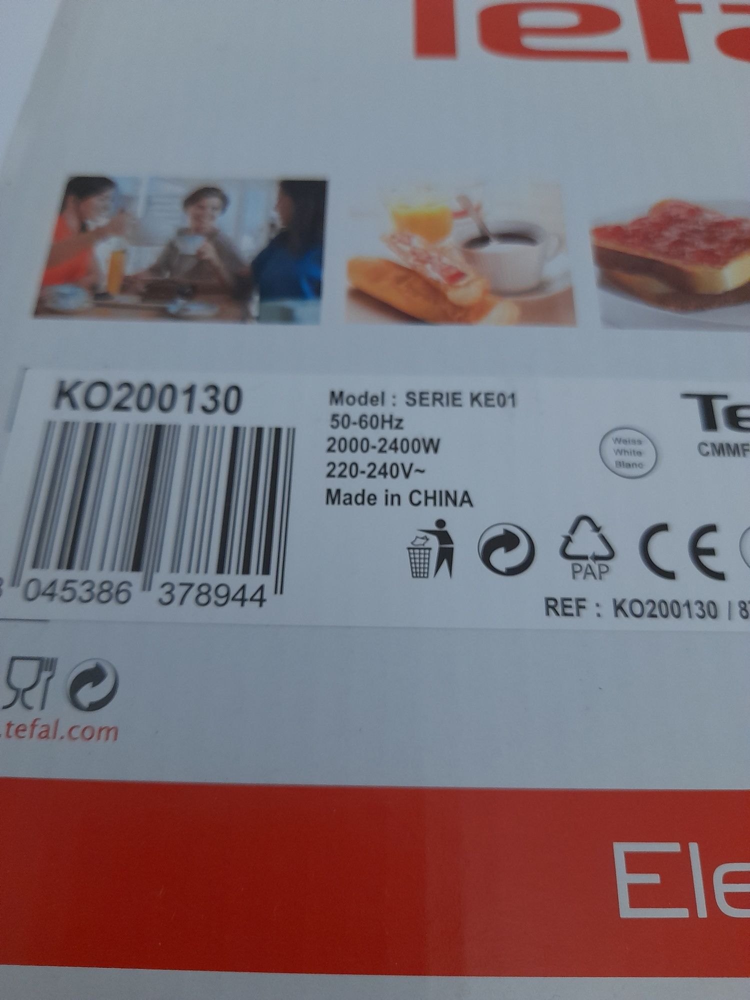 Czajnik Tefal 2400w nowy