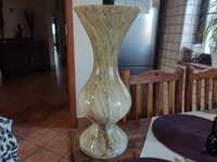 Wielki duży szklany wazon 50 cm idealny kolekcjonerski Krosno Makora