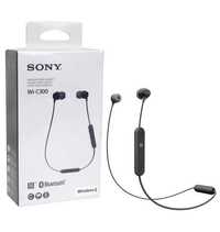 SONY WI-C300 * Douszne słuchawki bezprzewodowe BT NFC pilot mikrofon