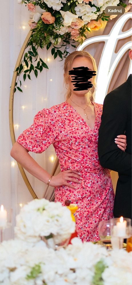 Sukienka Milena Kavilook drobne kwiatki
