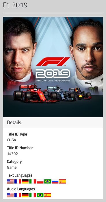 F1 2019 PL na PS4 i PS5 po polsku 100% Sprawna z Polskiej Dystrybucji