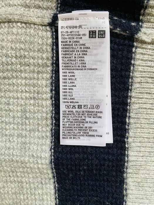 Джемпер Uniqlo Lambswool 100% вовна Crew Neck, розмір XS, сіро-синій