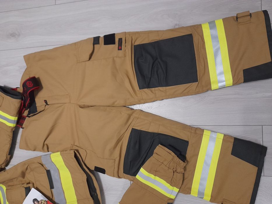 Ubranie strazackie nowe scantex aurum  nomex sx4 faktura nowe