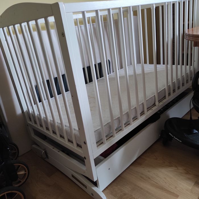 Łóżeczko bujane Klupś