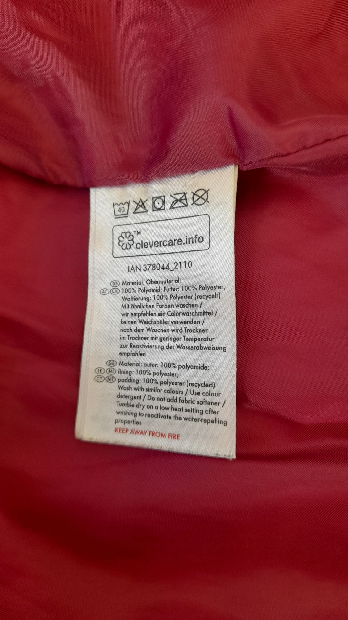 Nowa kurtka przejściowa Lupilu 122