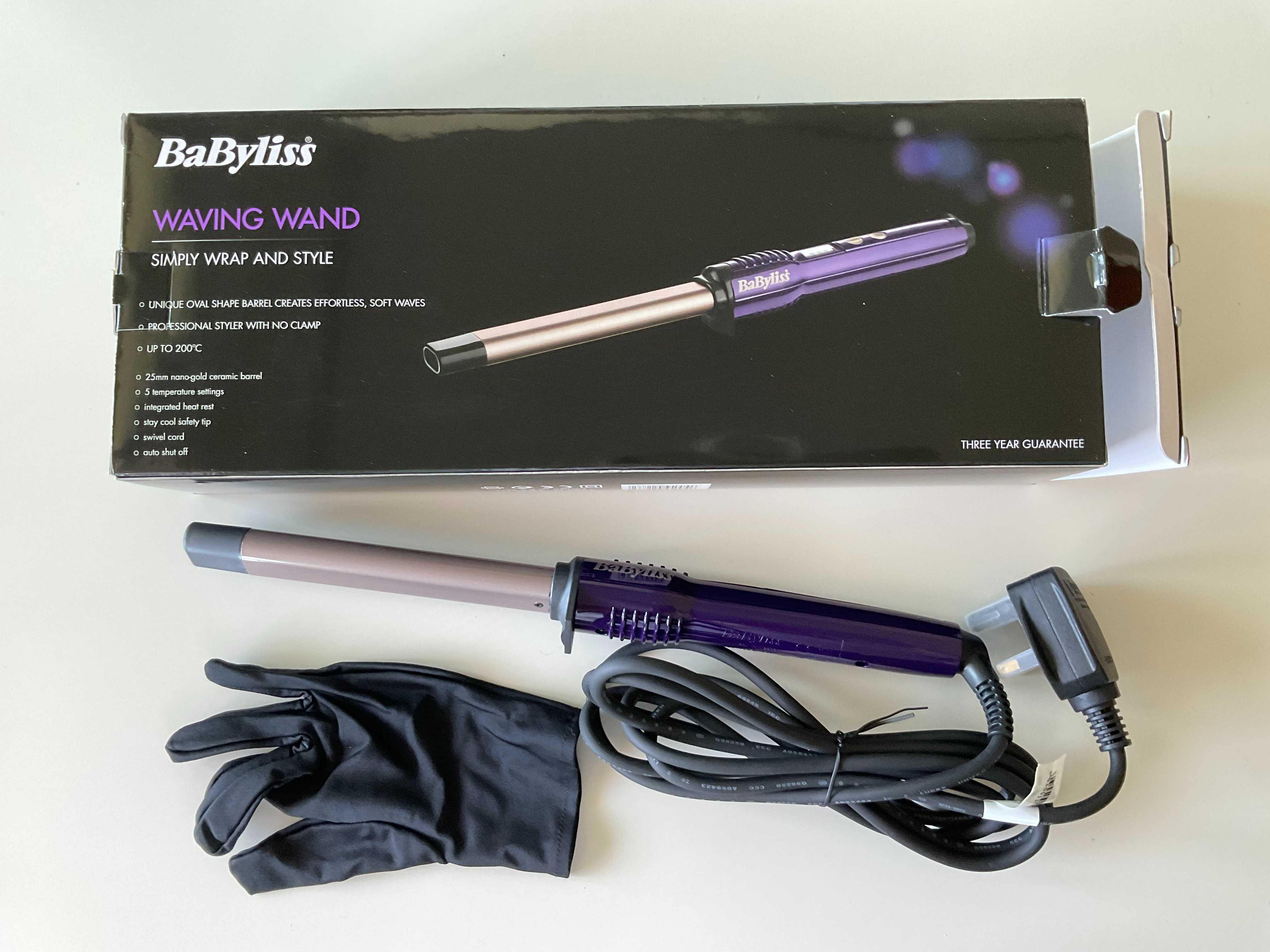 Ondulador de cabelo BaByliss Waving Wand 2286U (NOVO)