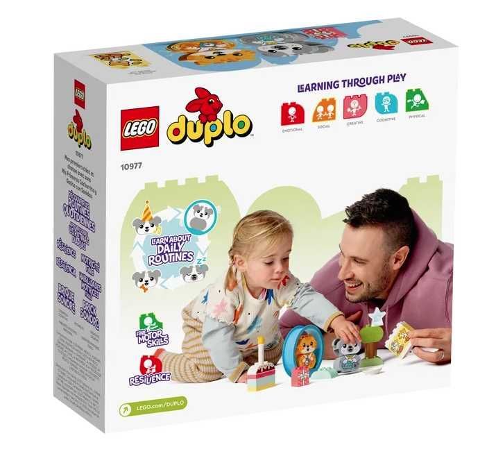 LEGO DUPLO Mój pierwszy szczeniak i kotek z odgłosami 10977