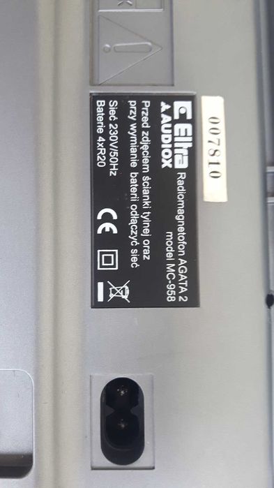 Radiomagnetofon Eltra