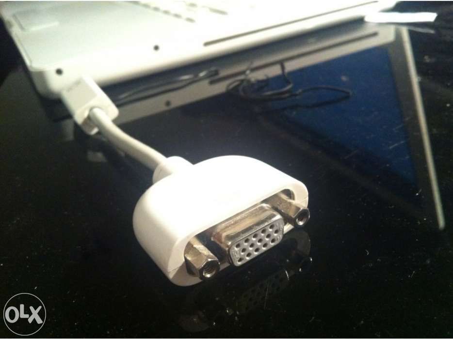 Cabo adaptador mac mini–dvi para vga