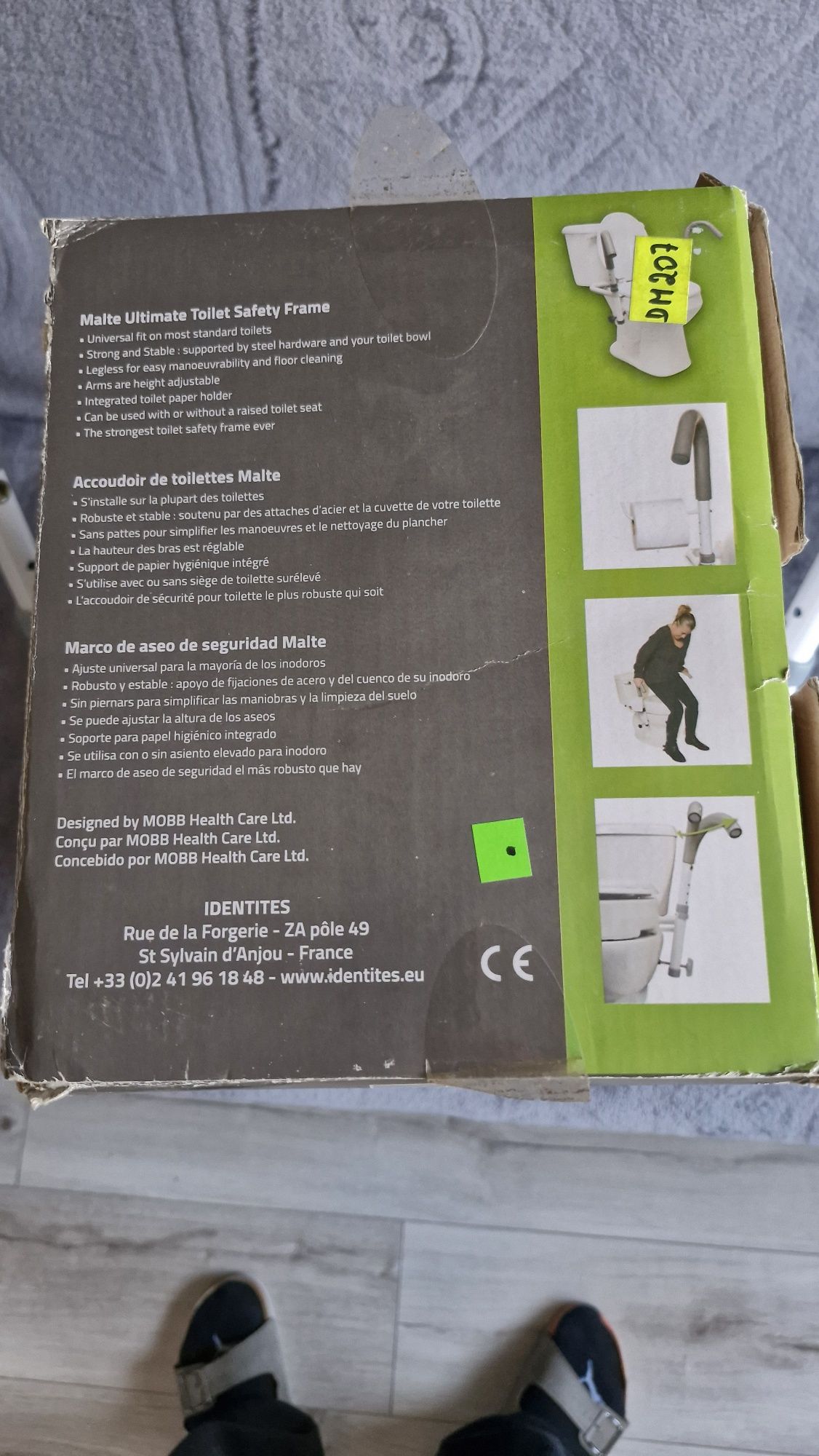 MOBB Nakładka Podpora do WC DM 207