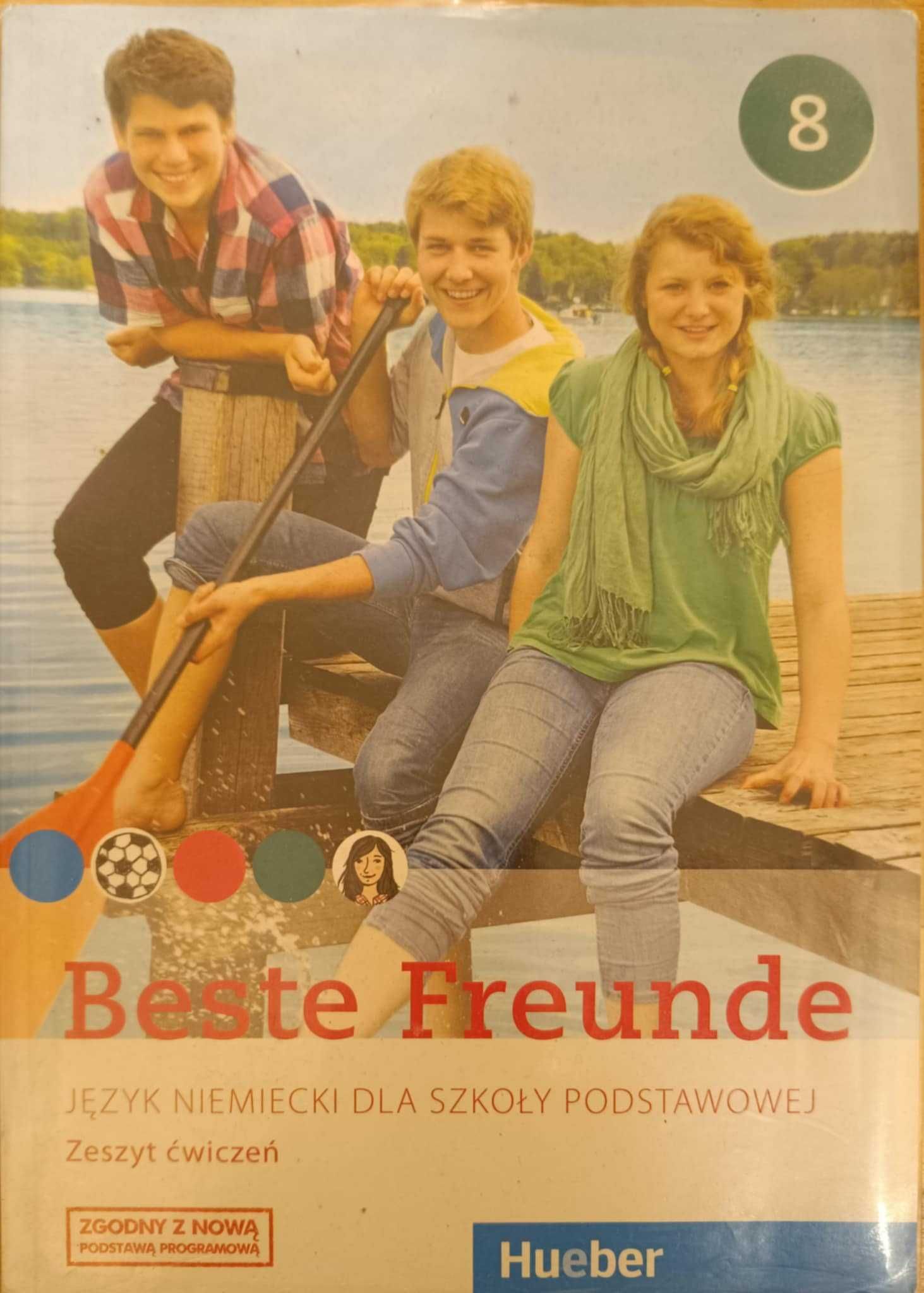 Ćwiczenia język niemiecki Beste Freunde klasa 8 zeszyt ćwiczeń Hueber