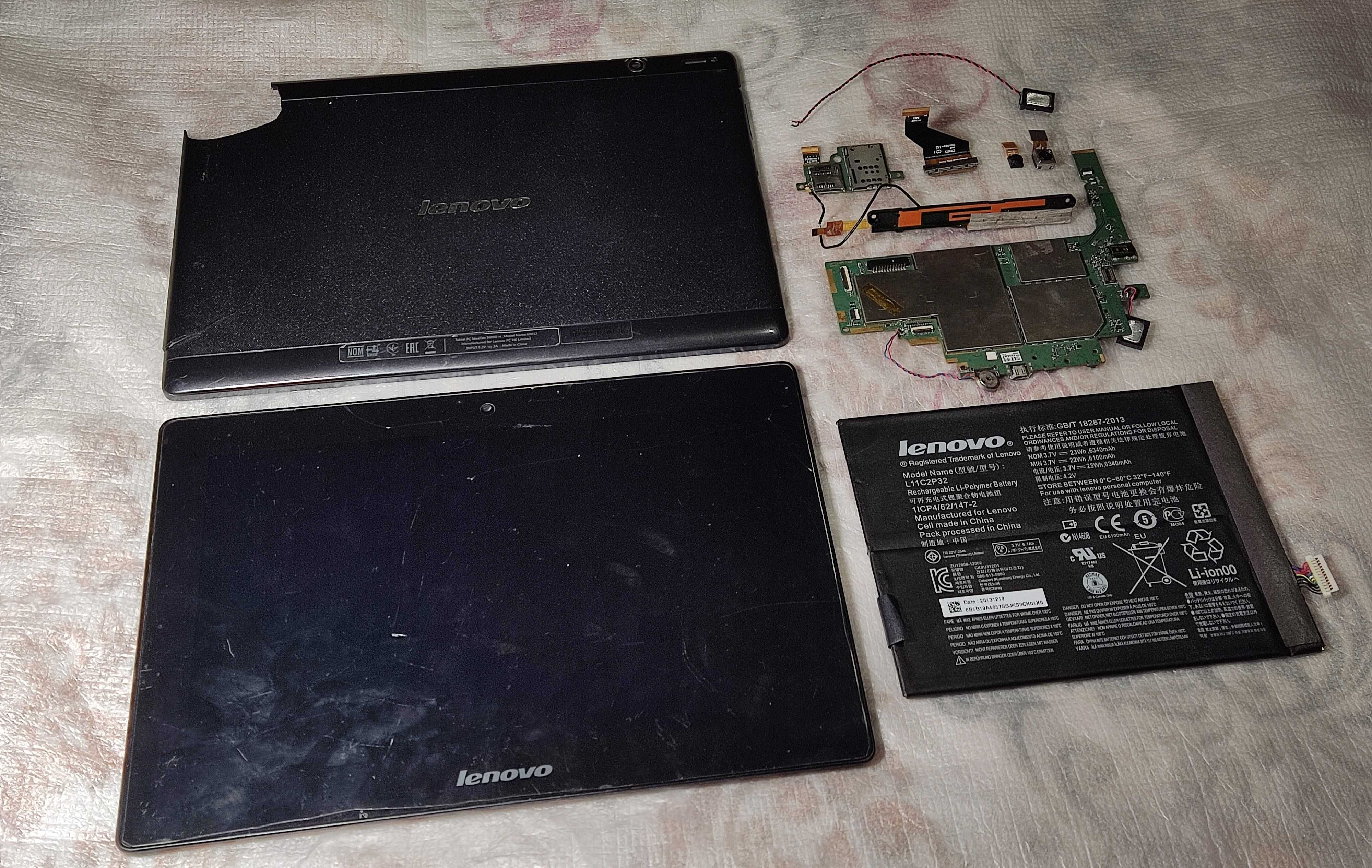 Планшет – Lenovo IdeaTab S6000-H 10.1" 1/16GB" / 3G Black ! (РАЗБОРКА)