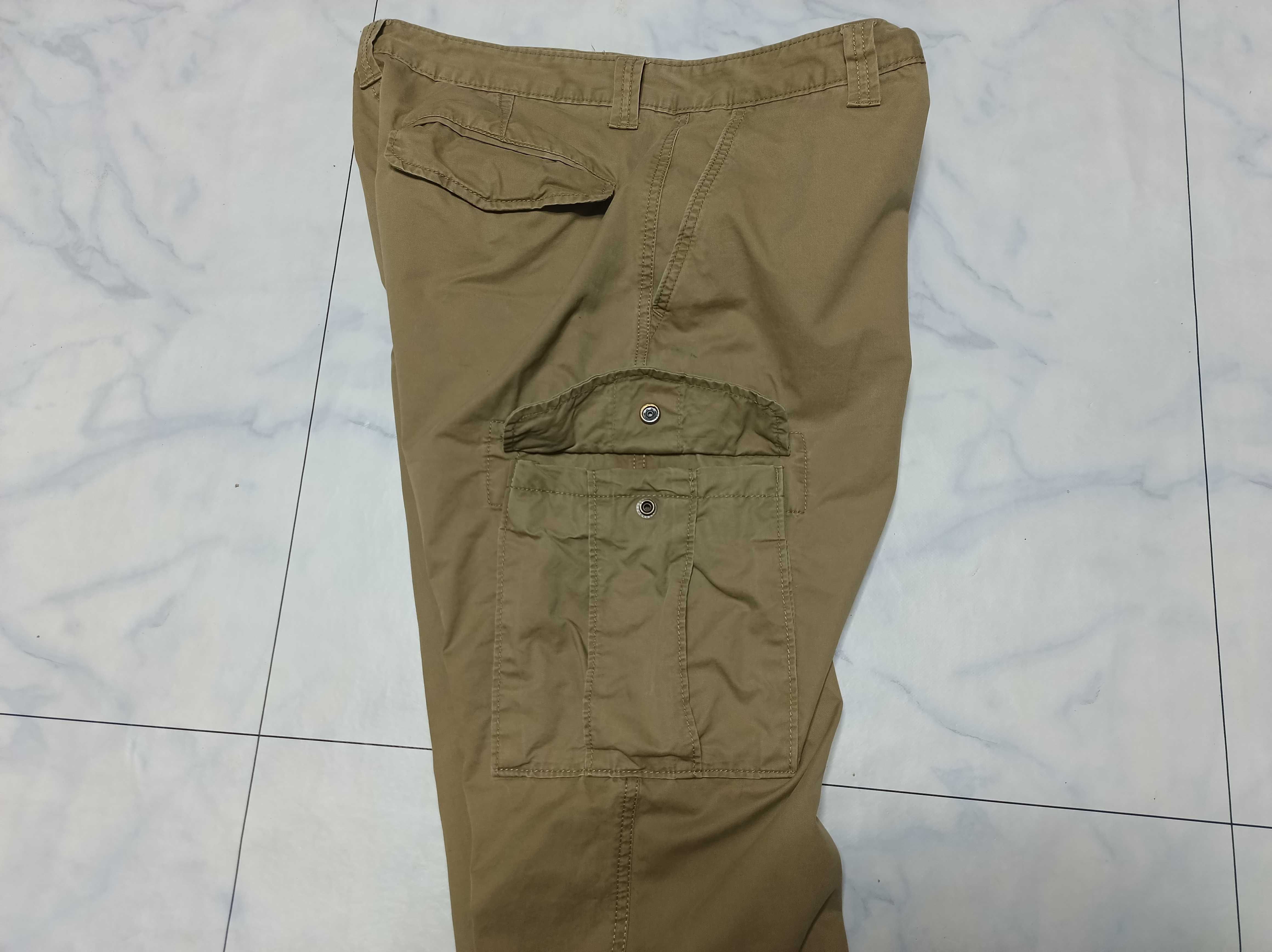 Мужские штаны-карго Marks & Spencer W34 L33 милитари khaki bronzе