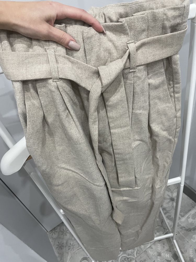 Spodnie wizytowe H&M S/36 wysoki stan