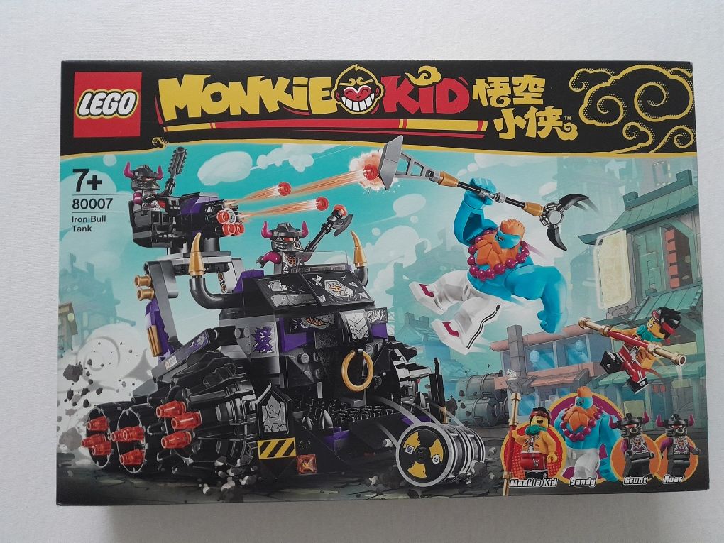 Nieotwarte Lego  80007 Monkie Kid - Czołg Żelazny Byk