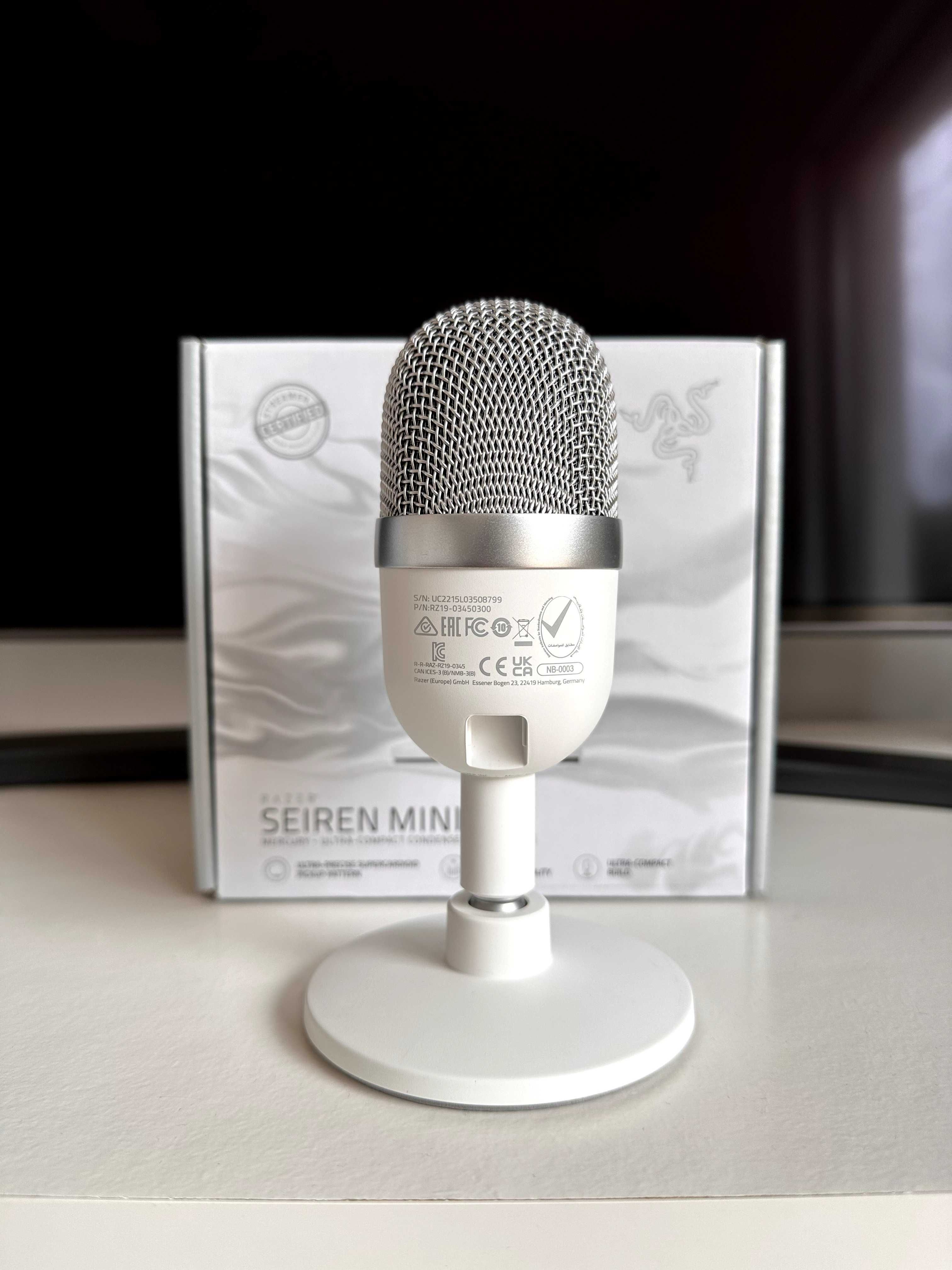 Microfone - Razer Seiren Mini Mercury