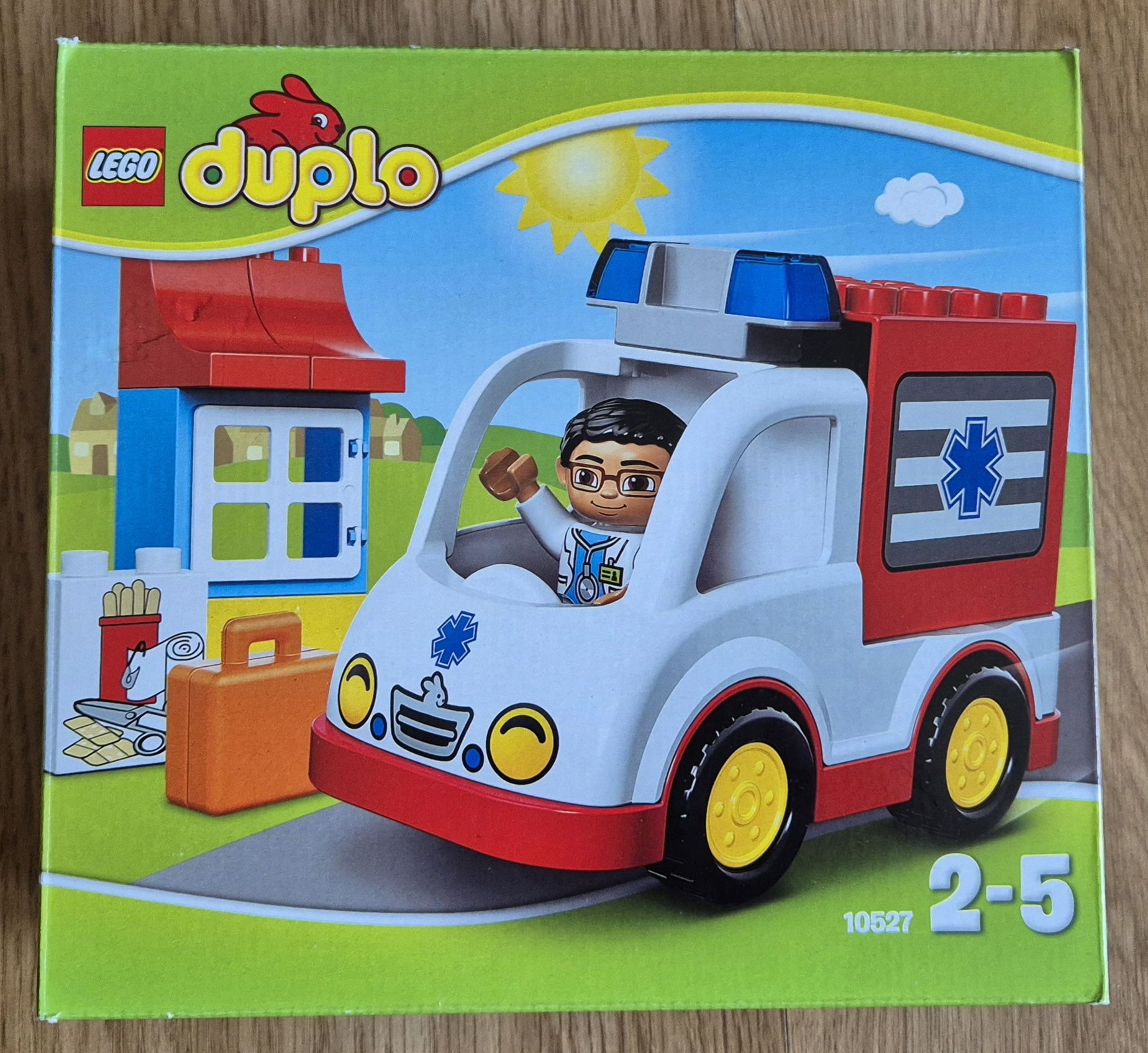 Lego Duplo Karetka zestaw pudełko.