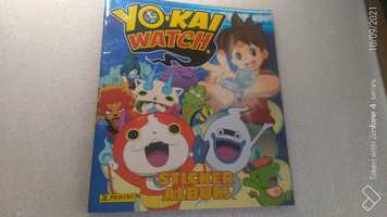 Yo-kai Watch Caderneta de cromos da Panini 2015 incompleta