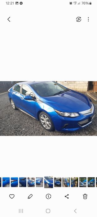 Volt shevrolet premier 2017, bardzo bogata wersja