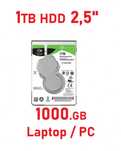 1000GB 2,5" Dysk do laptopa pc SATA3 III Seagate BarraCuda ST1000LM048