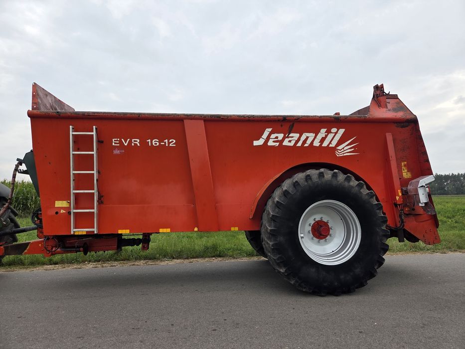 Rozrzutnik obornika Jeantil EVR 16-12 12t