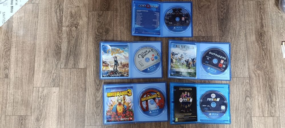 Игры God of War\Borderlands 3/The Outer Worlds/Outriders PS4