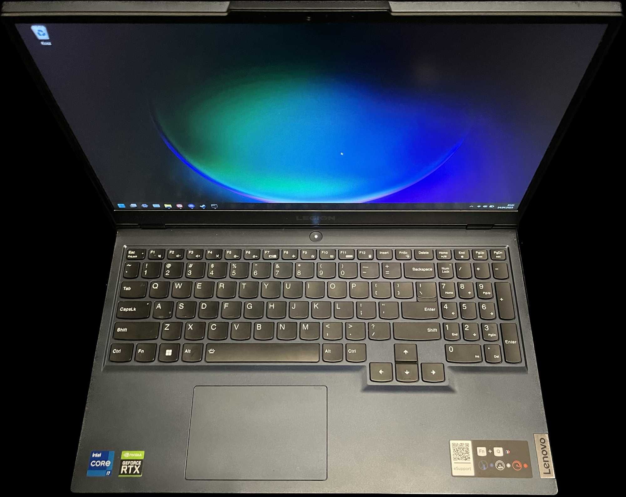 Laptop Gamingowy Lenovo Legion 5-15 165Hz i7-11800H/16GB/512 RTX3060