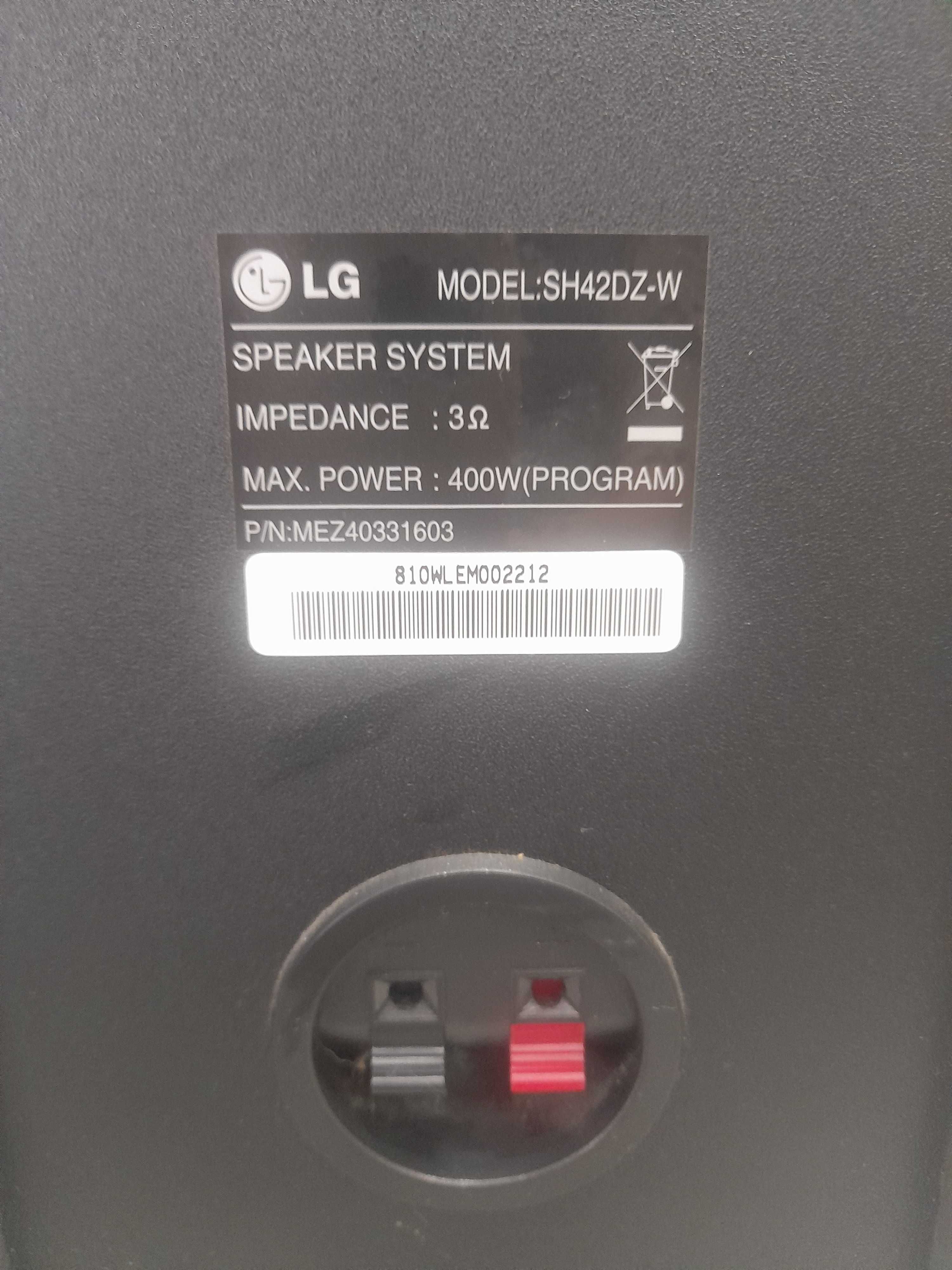 Home Cinema LG com DVD