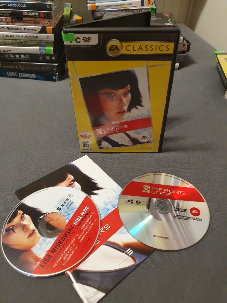Gra gry PC Mirror's Edge PL Classics + remixes