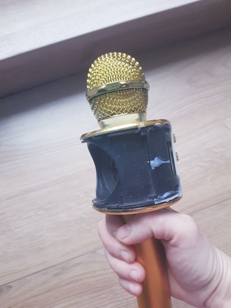 Mikrofon Bezprzewodowy Karaoke Głośnik Bluetooth