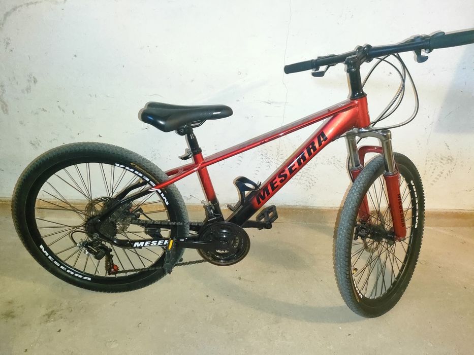 Rower Meserra koła 24 cali, tarczowe hamulce! Super stan
