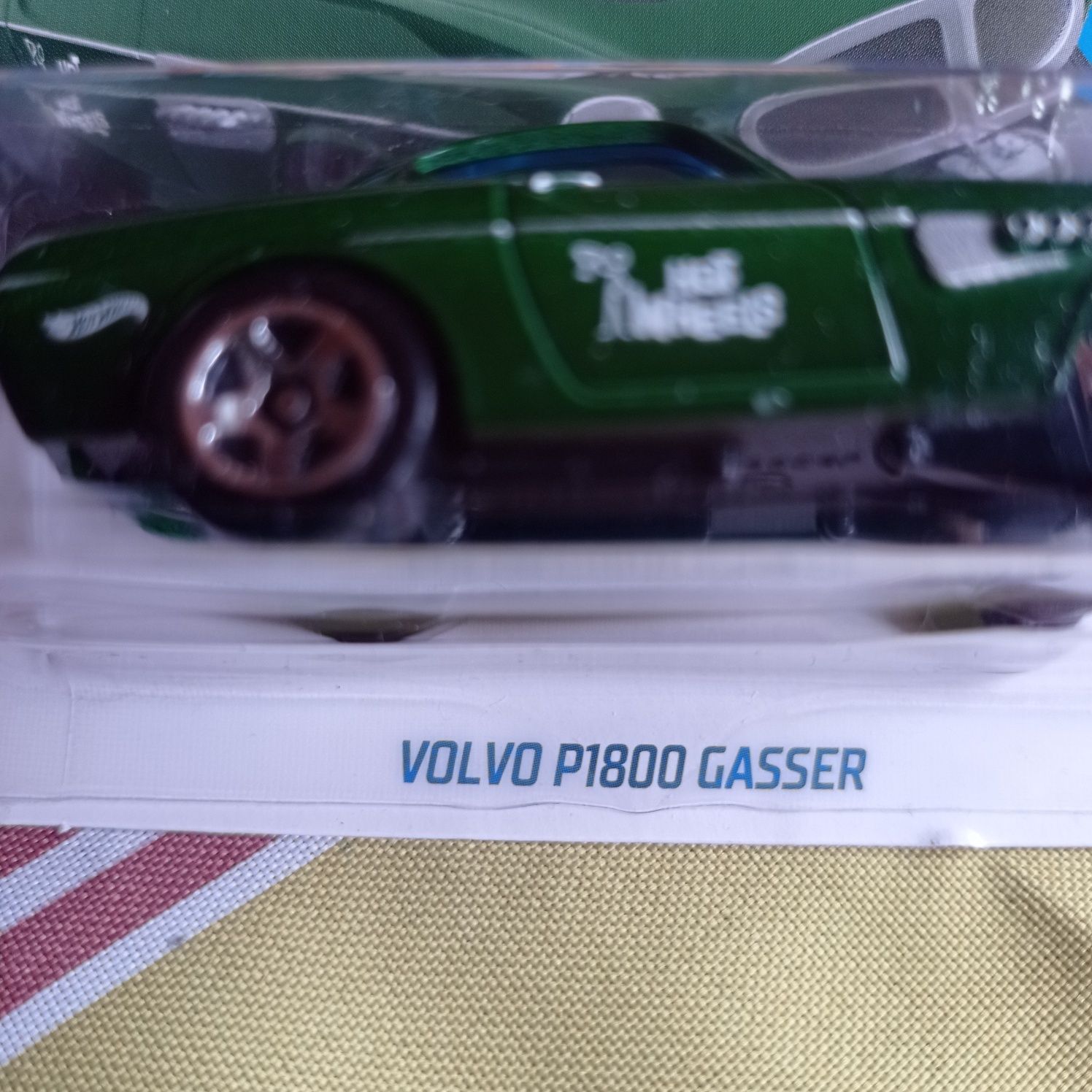 Hot Wheels Volvo P1800 Gasser seria 2023 auto samochód resorak zabawka