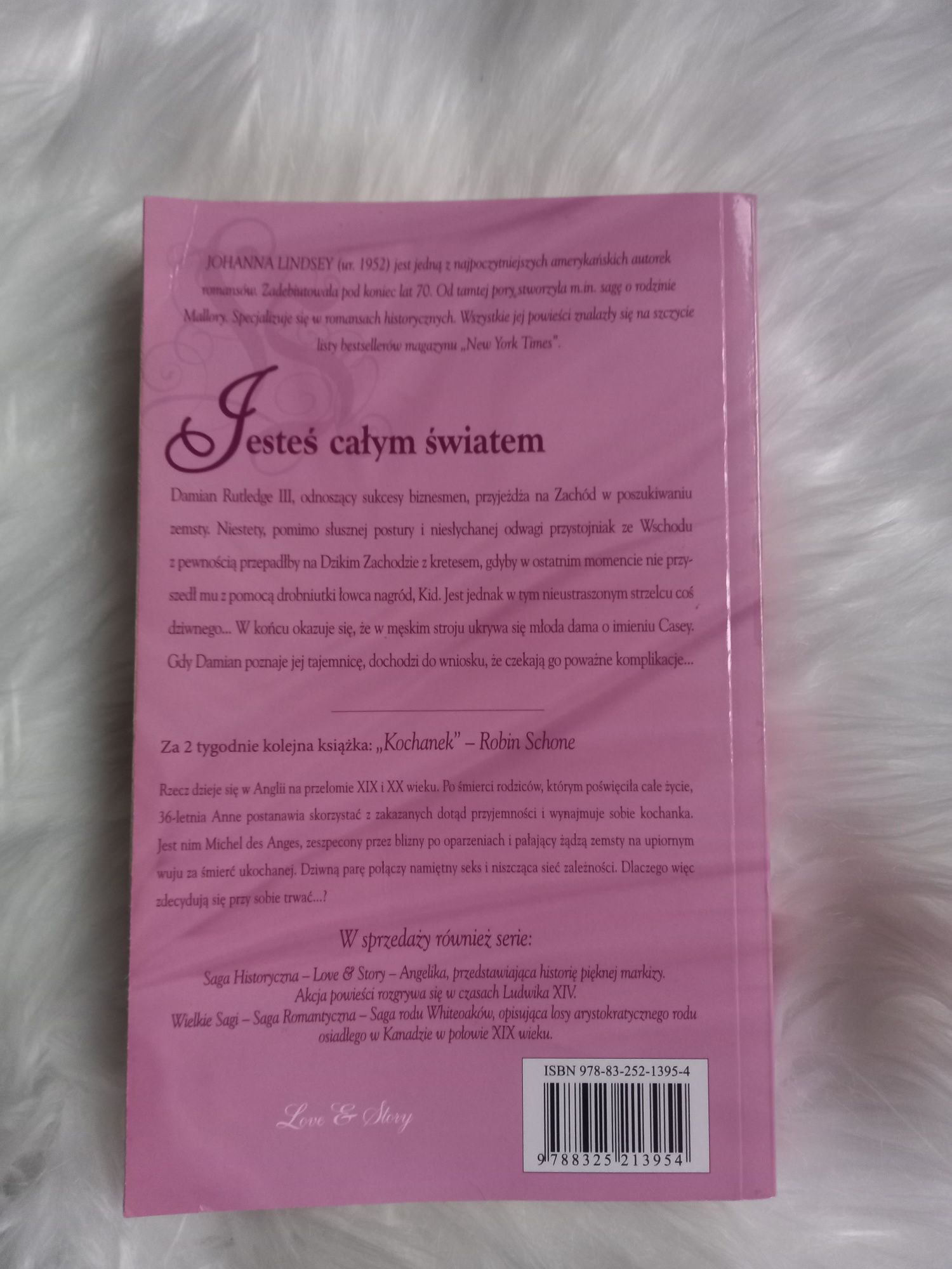 Książka Romans historyczny Jestes całym światem Johanna Lindsey