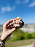 Kot pancake na szydełku