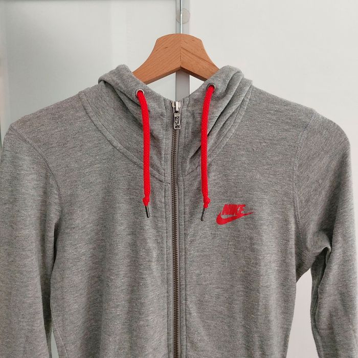 Cienka bluza Nike bluza na zamek błyskawiczny rozm. 152/158