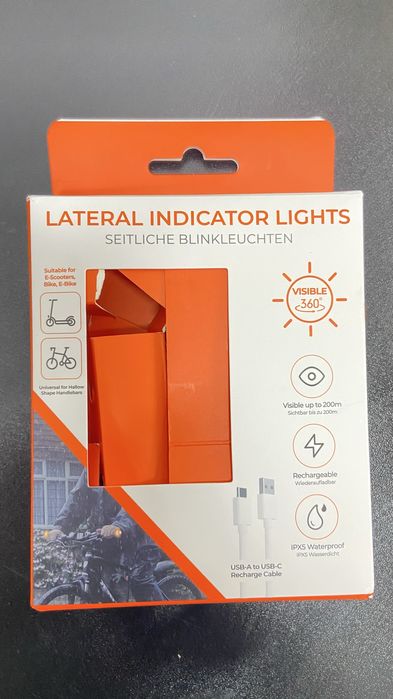 Piscas para trotinete/scooter/bicicleta