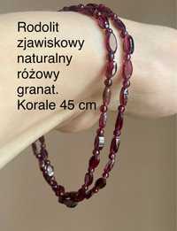 Jak nowe korale z kamieni naturalnych granat