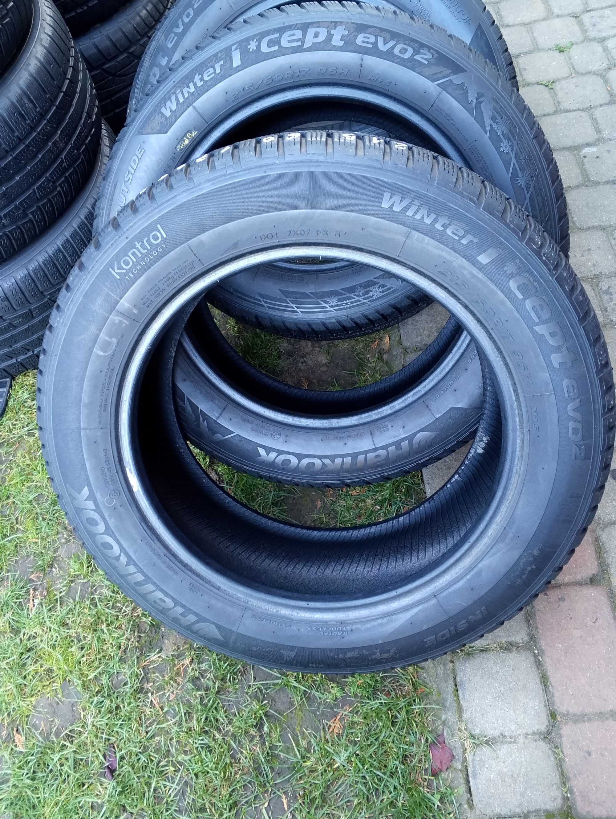 opony 4szt.215/60/17 Hankook Winter Evo