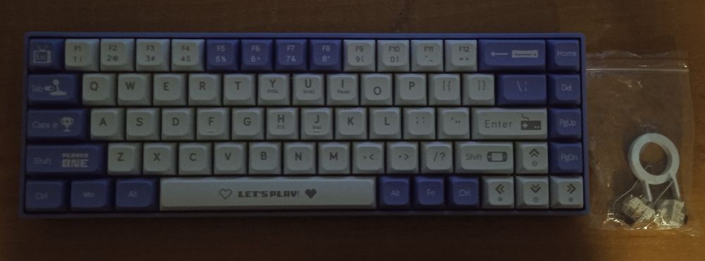 Клавиатура Ajazz ak680 коричневые свитчи