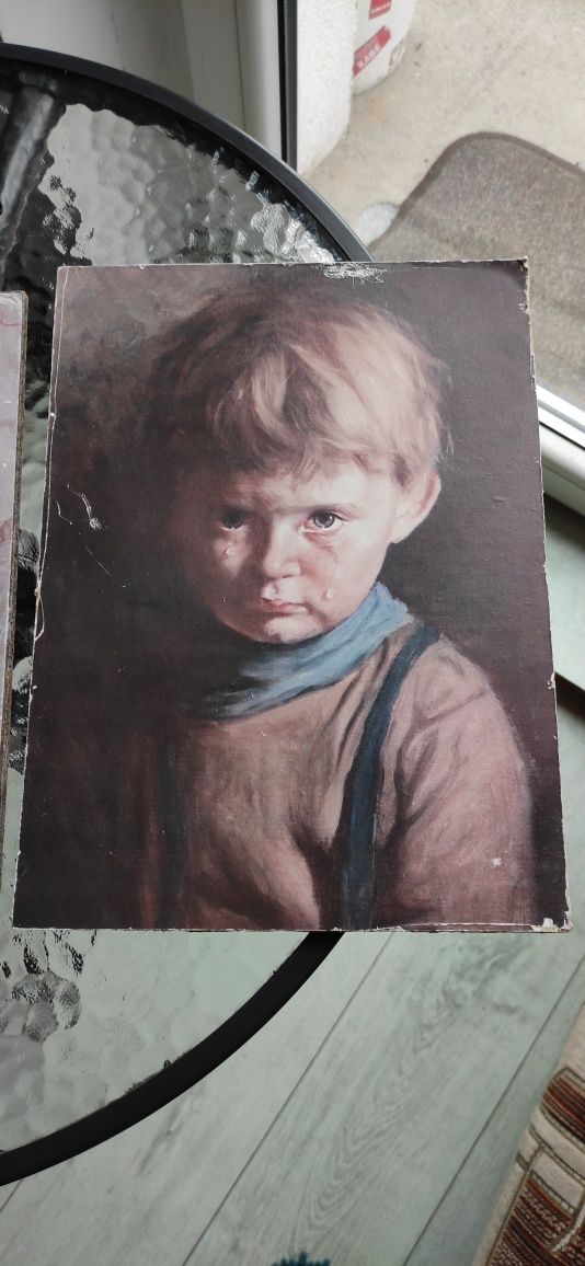 Obraz obrazy płaczący chłopiec
