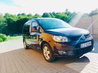 Volkswagen Caddy 7 osobowy Long Maxi Klima