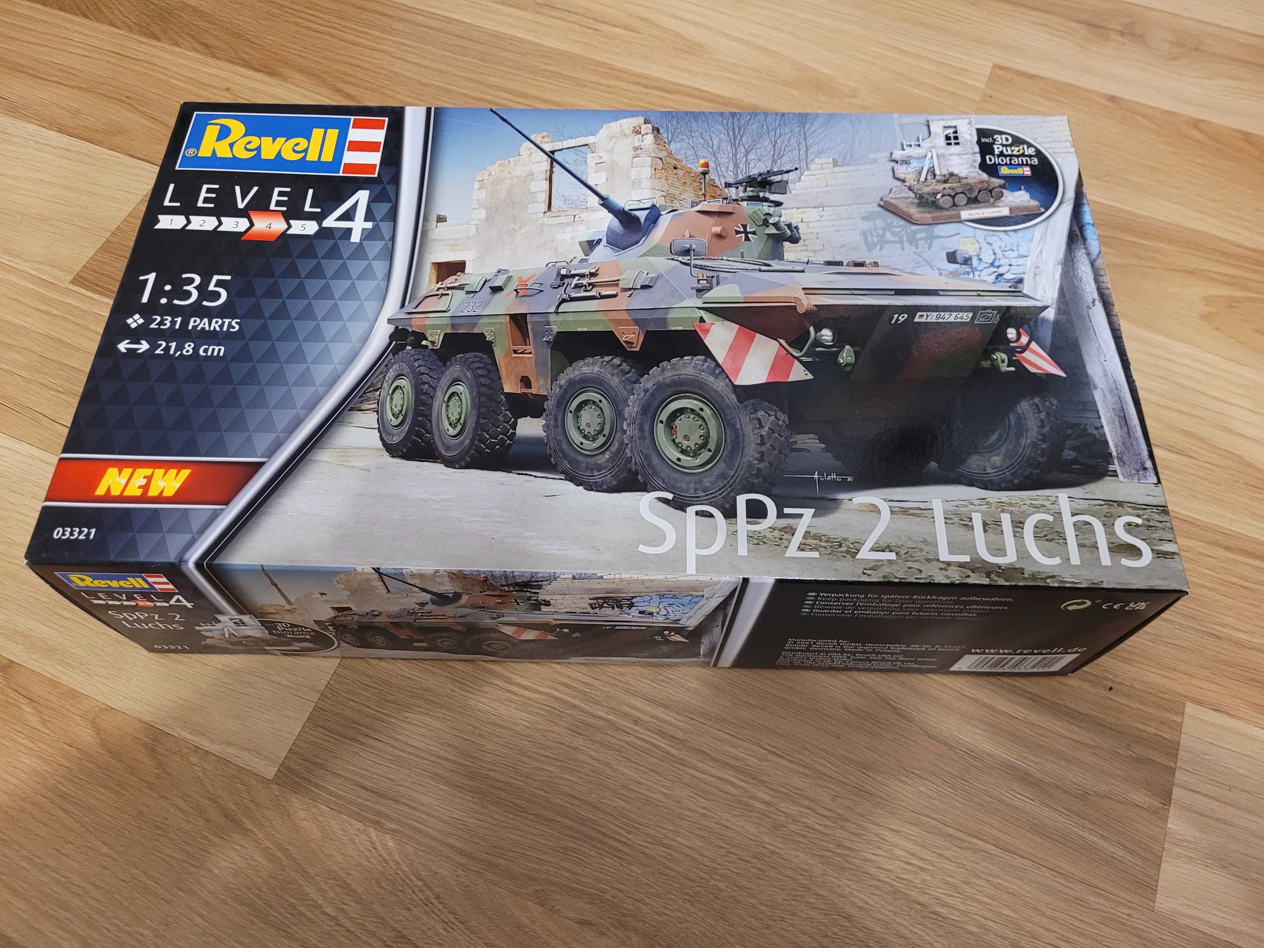 * REVELL - 1:35 * SpPz2 Luchs & 3D Puzzle Diorama