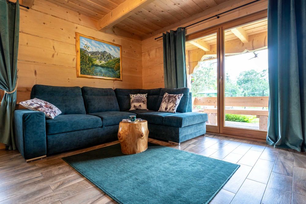 Domek w górach [domek z bali,Kościelisko,Zakopane,góry,wakacje  )